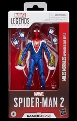 Hasbro Marvel Legends Series Gamerverse Spider-Man 2 Mile Morales Upgraded Suit Style 6-in Action Figure